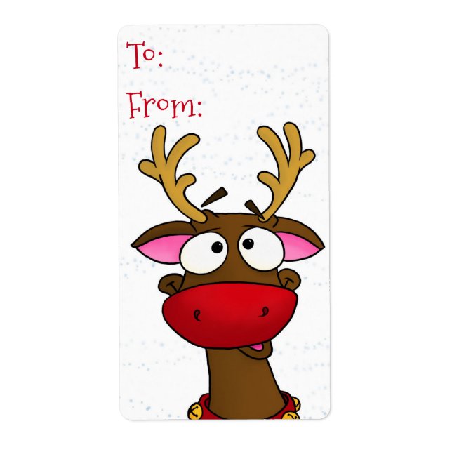 Rudolph, Geschenketiketten (Vorne)