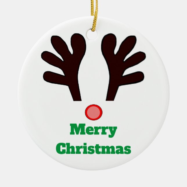 Rudolph Ornament (Vorne)