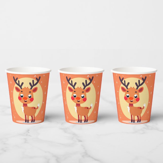 Rudolph Paper Cup Pappbecher (Multi)