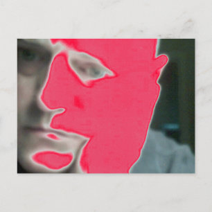 rudolph red postkarte