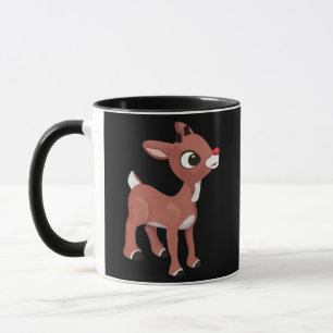 Rudolph Rotnasen-Rentier Weihnachts-Pyjama Männer Tasse