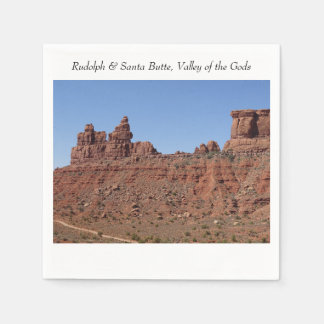 Rudolph & Santa Butte, Tal der Götter, Utah Serviette