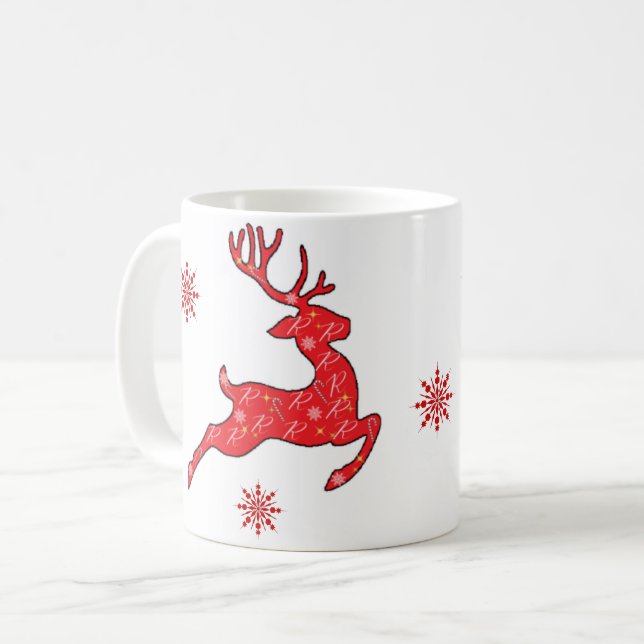 Rudolph - Tasse - Weihnachtsgeschenke (Vorderseite Links)