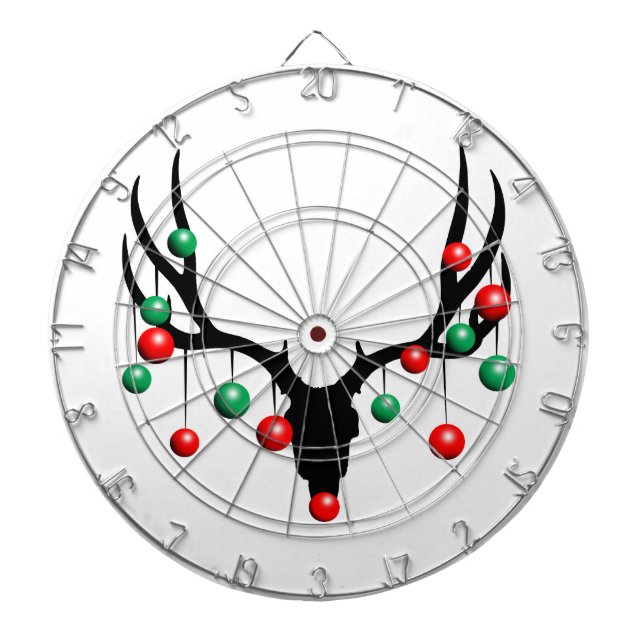 Rudolph the Dead Nosed Rentier Dartscheibe (vorne)