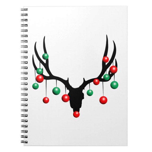 Rudolph the Dead Nosed Rentier Notizblock (Vorderseite)