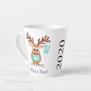 Rudolph the Face Masked Reindeer Milchtasse