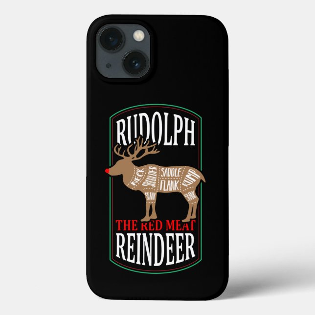 Rudolph The Red Meat Rentier Case-Mate iPhone Hülle (Rückseite)