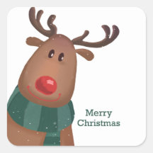 Rudolph The Red Nose Rentier Frohe Weihnachten