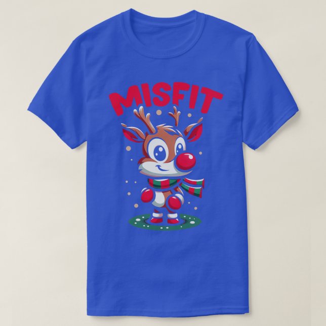 Rudolph the RedNosed T-Shirt (Design vorne)