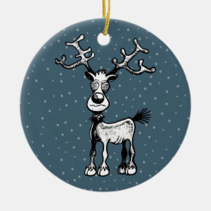 Rudolph the Rentier Christmas Ornaments Keramik Ornament
