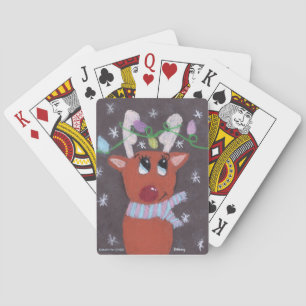 Rudolphs funkelnde Geweihe - KidsArt für CHOC  Spielkarten