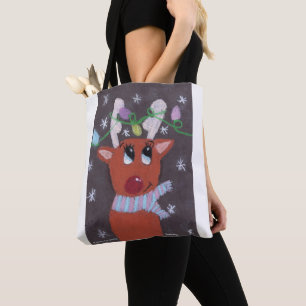 Rudolphs funkelnde Geweihe - KidsArt für CHOC Tasche