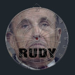 Rudy Giuliani Black Hair Dye Tropfen Face Dartboar Dartscheibe<br><div class="desc">Ziel für das Gesicht. Score ein Bullseye,  indem er Amerikas Lieblingssacktasche im Kisser packt</div>