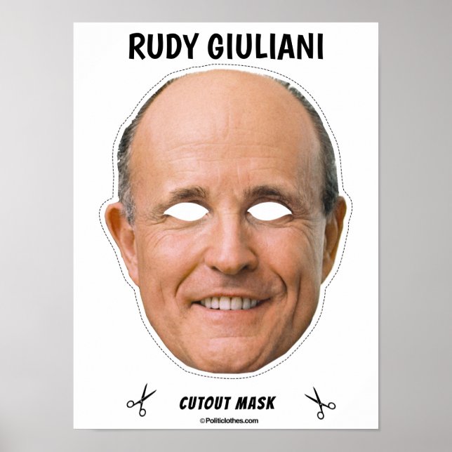 RUDY GIULIANI Halloween Mask Poster (Vorne)