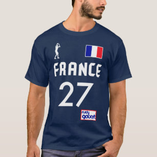 Rudy Gobert 2021 Frankreich Basketball Team Jersey T-Shirt