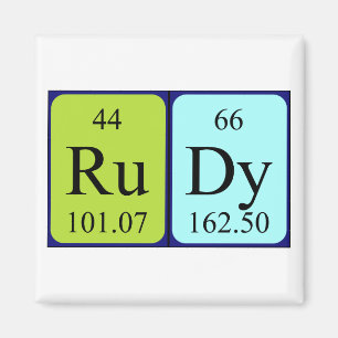 Rudy Periodenmagnet Magnet