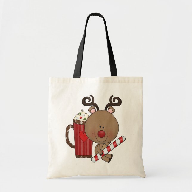 Rudy Reindeer With Cocoa Tragetasche (Vorne)