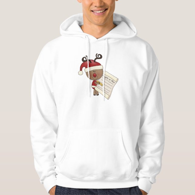 Rudy-Ren frech oder NIC Hoodie (Vorderseite)
