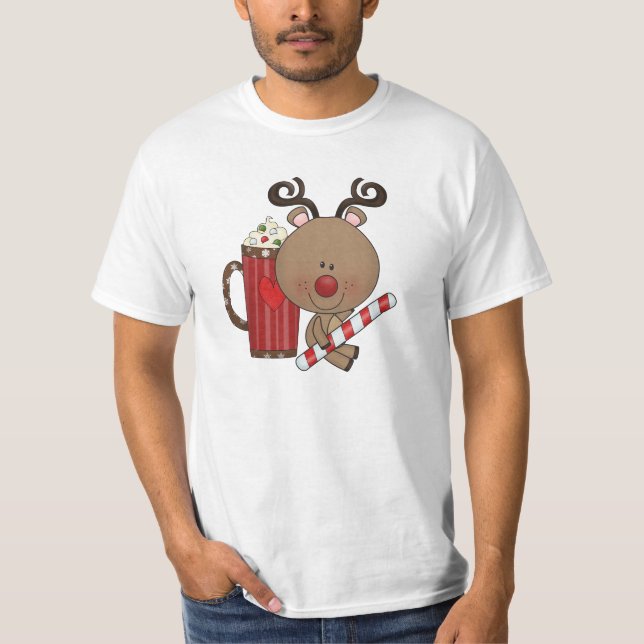 Rudy-Ren mit Kakao T-Shirt (Vorderseite)