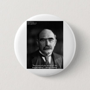 Rudyard Kipling "Puppy Liebe" Zitat gibt T-Shirts Button