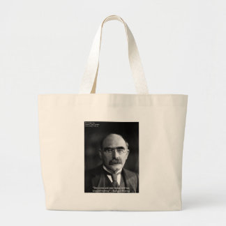 Rudyard Kipling "Puppy Liebe" Zitat gibt T-Shirts Jumbo Stoffbeutel