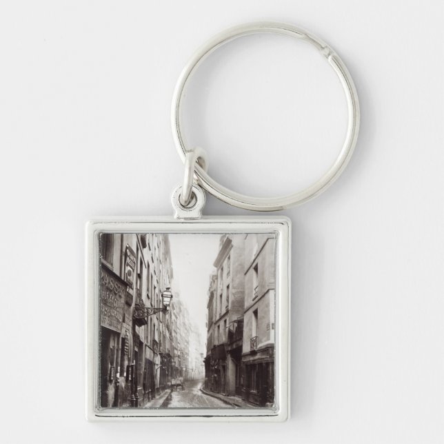Rue Aumaire, von der Rue Volta, Paris, 1858-78 Schlüsselanhänger (Vorne)