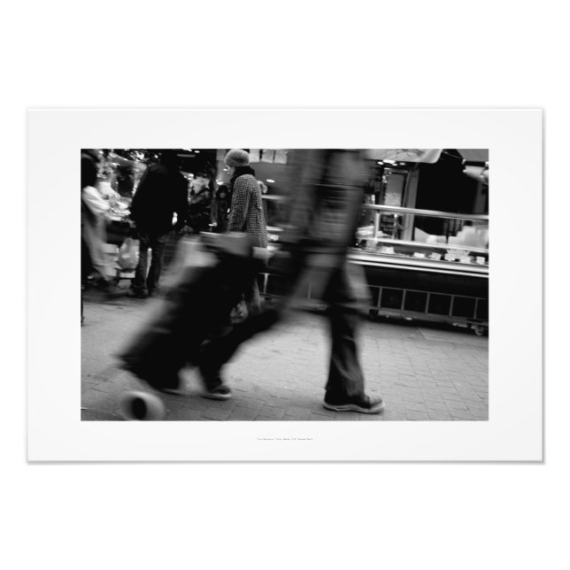 Rue Daguerre Paris Homage an Agnes Varda 5 Print,  Fotodruck (Vorne)