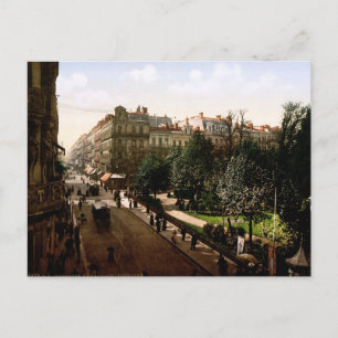 Rue d'Alsace-Lorraine Toulouse Frankreich Postkarte