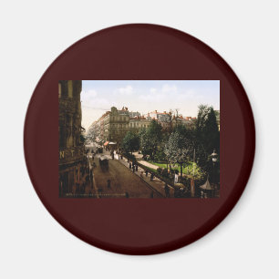 Rue D'AlsaceLothringen Toulouse Frankreich Magnet