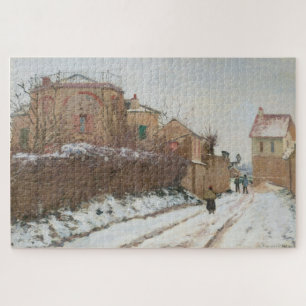 Rue de la Citadelle, Pontoise by Camille Pissarro