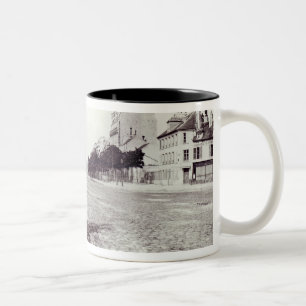 Rue d'Enfer, von der Straße nach Orleans Zweifarbige Tasse