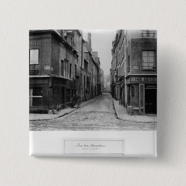 Rue-DES Bernardins Button (Vorderseite)