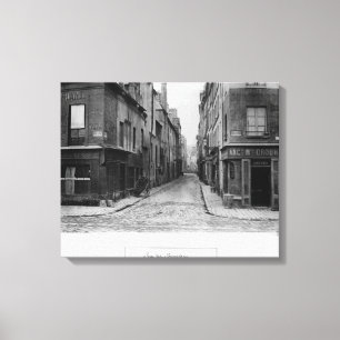 Rue-DES Bernardins Leinwanddruck