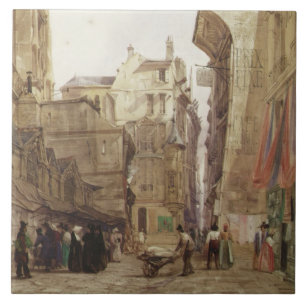 Rue-DES Pretes, St Germain L'Auxerrois, Paris Fliese
