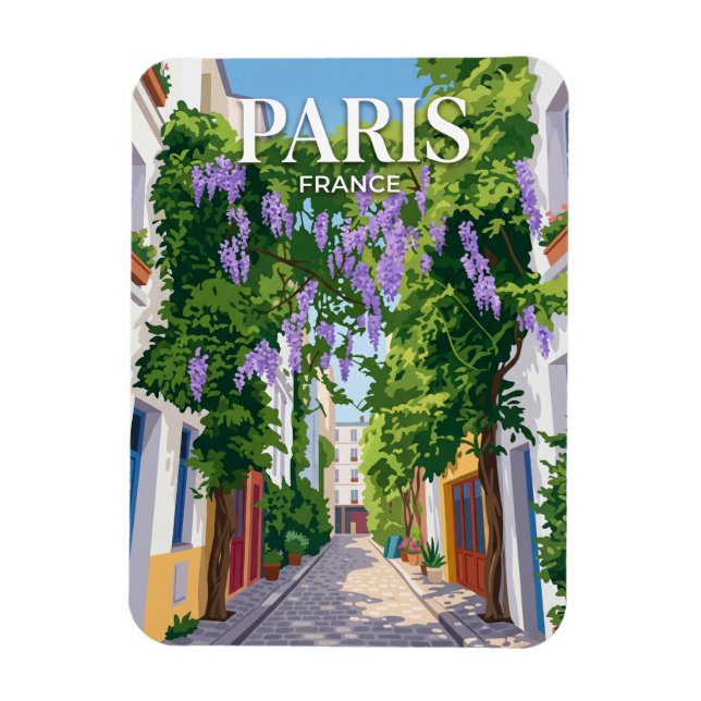 Rue des Thermopyles Frankreich Magnet (Vertikal)