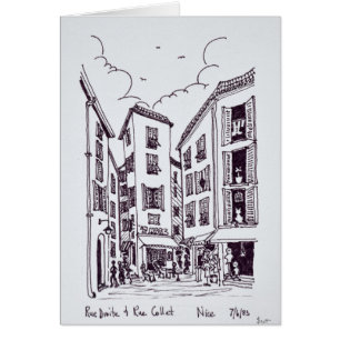 Rue Droite & Rue Collet   Alt-Nizza, Frankreich