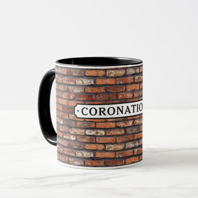 Rue du couronnement - Signe Combo Mug (Devant gauche)
