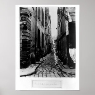 Rue du Croissant Poster