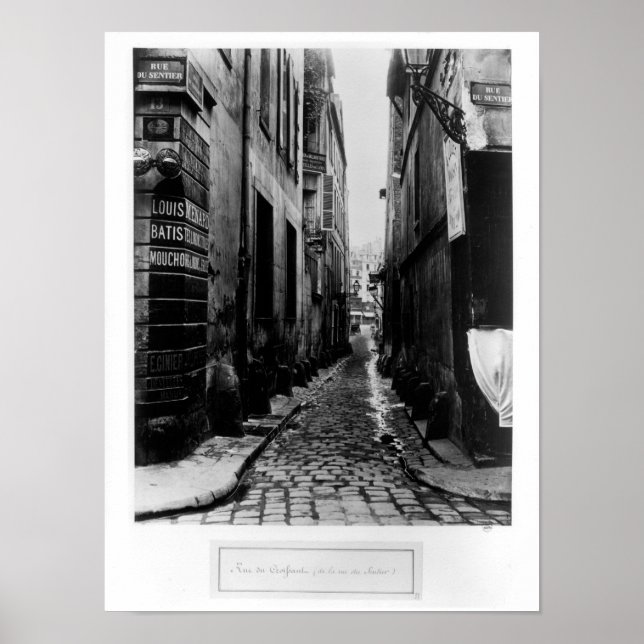 Rue du Croissant Poster (Vorne)