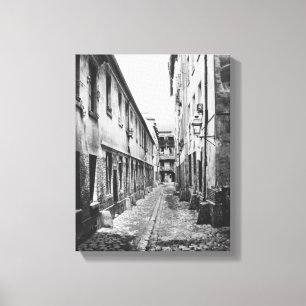 Rue du Fer-ein-Moulin, Paris, 1858-78 Leinwanddruck