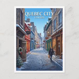 Rue du Petit-Champlain, Alt Québec Kanada Postkarte