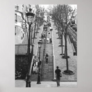 Rue Foyatier, Montmartre, Pariser Poster