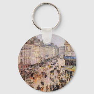 Rue-Heiliges Lazare durch Camille Pissarro Schlüsselanhänger