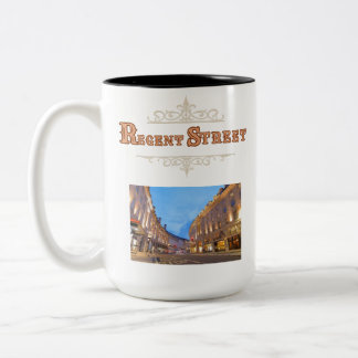 Rue Regent 15 oz. Mug deux tons