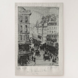 Rue Saint-Lazare, Paris (1897), Camille Pissarro