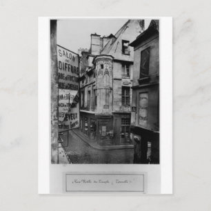 Rue Vieille-du-Temple, Paris, 1858-78 Postkarte