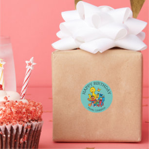 Rue vintage Sésame   Joyeuse étiquette cadeau d'an
