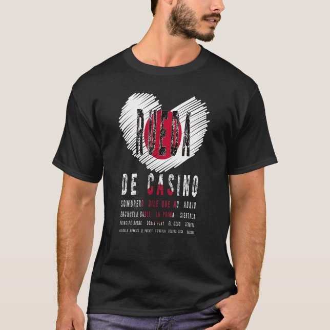 Rueda De Casino Tanz Japan Salsa Tanz T-Shirt (Vorderseite)