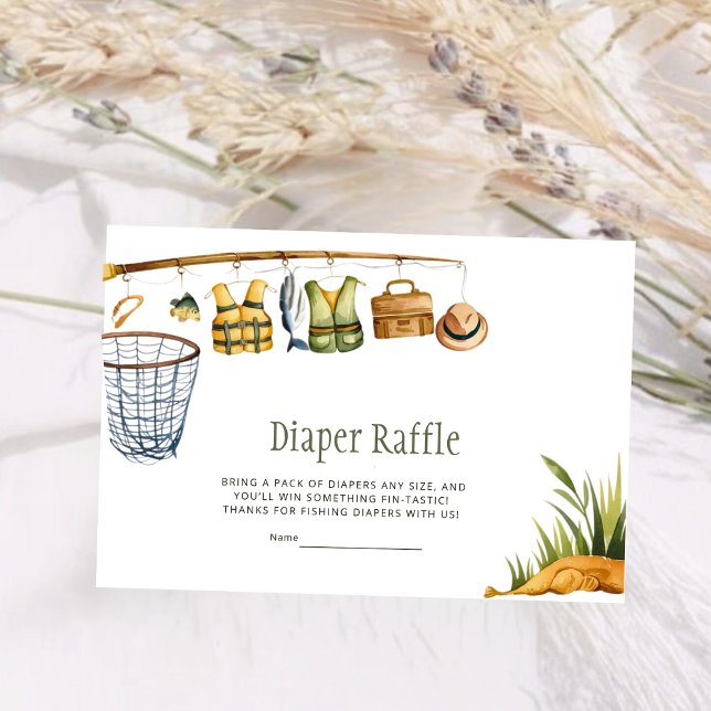 Ruelen Sie die aufgeregte Little Fisherman Diaper  Begleitkarte (Von Creator hochgeladen)