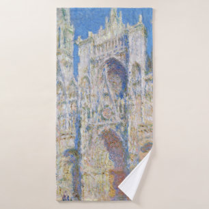 Ruen Cathedral (Sonnenlicht), Monet Badehandtuch